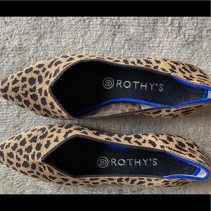 Rothy’s Leopard Flats